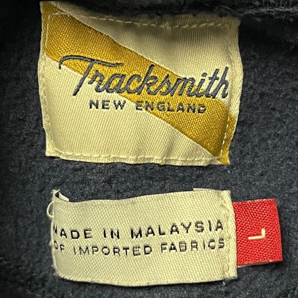 Tracksmith Trackhouse Hoodie Blue Women's Large - Runs Small - Picture 6 of 8